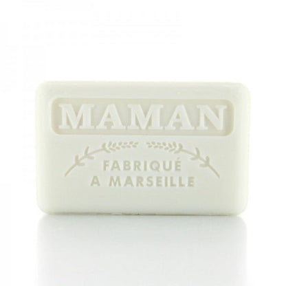 French Marseille Soap Maman (Mummy) 125g - FouFour - Savon de Marseille - Bar Soap - Eco Natural Products