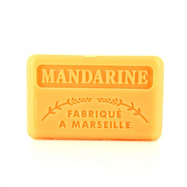French Marseille Soap Mandarine 125g - FouFour - Savon de Marseille - Bar Soap - Eco Natural Products