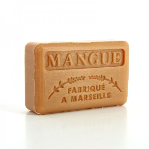 French Marseille Soap Mango (Mangue) 125g - Eco Natural Products - FouFour - Savon de Marseille - Bar Soap