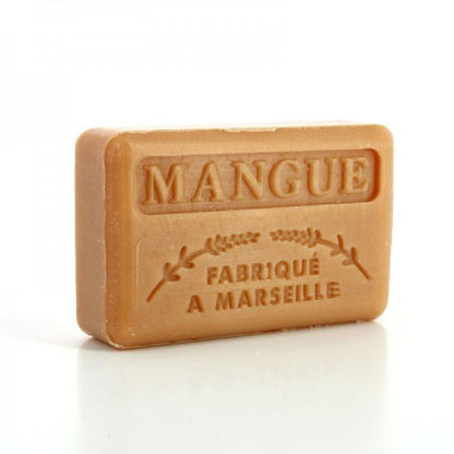 French Marseille Soap Mango (Mangue) 125g - FouFour - Savon de Marseille - Bar Soap - Eco Natural Products