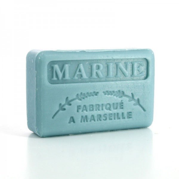 French Marseille Soap Marine (Navy) 125g - FouFour - Savon de Marseille - Bar Soap - Eco Natural Products