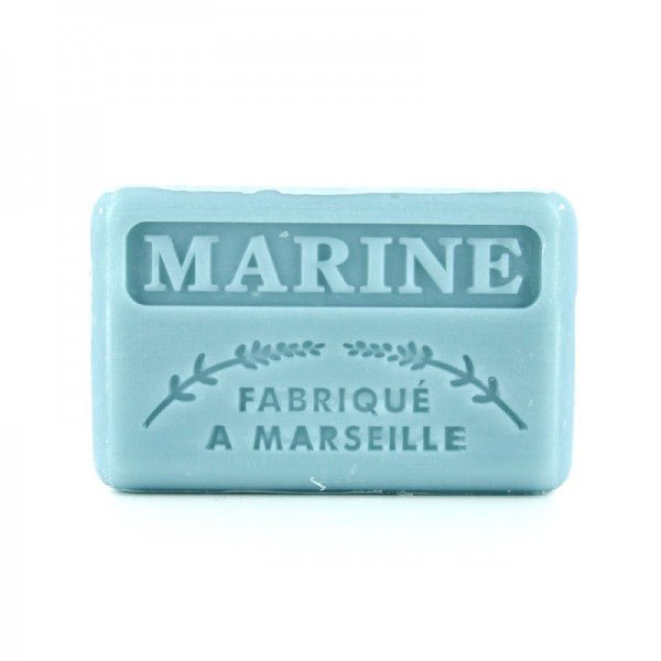 French Marseille Soap Marine (Navy) 125g - FouFour - Savon de Marseille - Bar Soap - Eco Natural Products