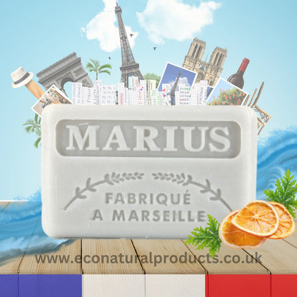 French Marseille Soap Marius 125g - FouFour - Savon de Marseille - Bar Soap - Eco Natural Products
