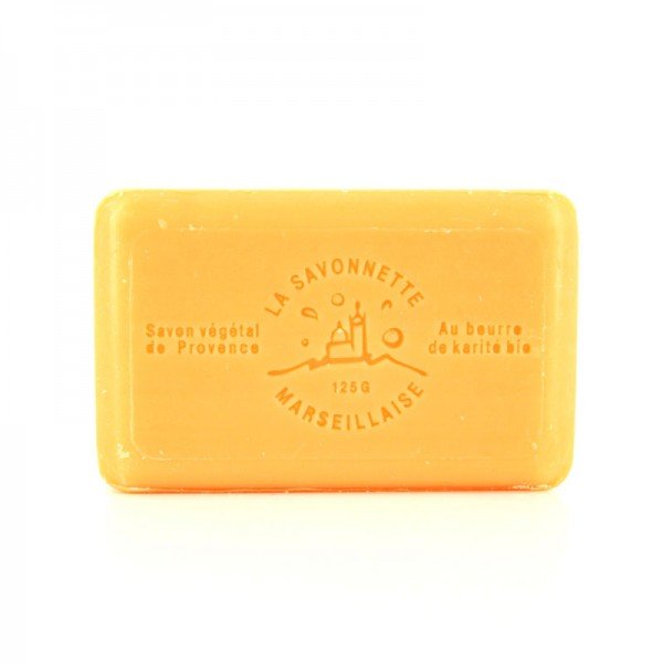 French Marseille Soap Melon 125g - Eco Natural Products - FouFour - Savon de Marseille - Bar Soap