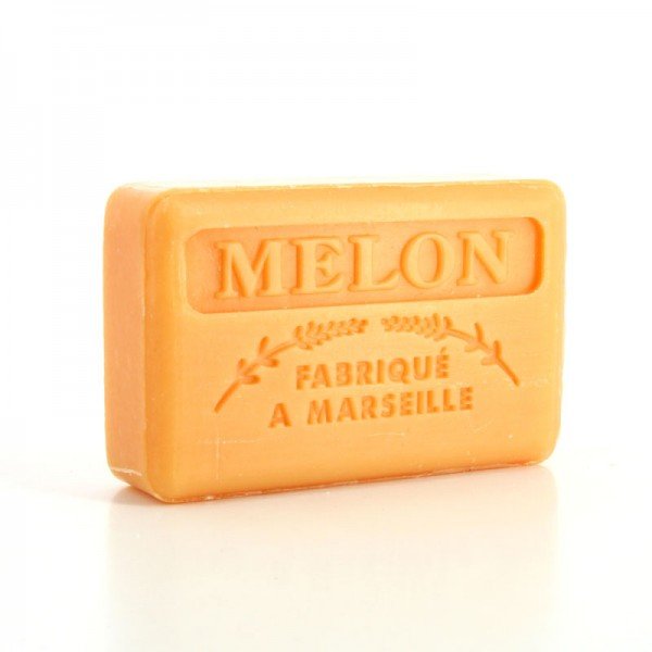French Marseille Soap Melon 60g - FouFour - Savon de Marseille - Bar Soap - Eco Natural Products