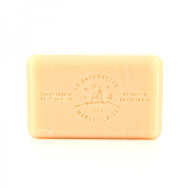 French Marseille Soap Melon Poire (Melon Pear) 125g - Eco Natural Products - FouFour - Savon de Marseille - Bar Soap