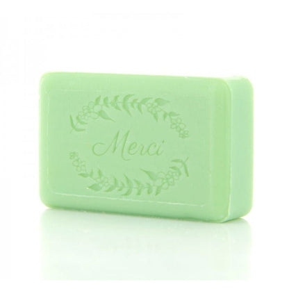 French Marseille Soap Merci (Citron Verveine) 125g - FouFour - Savon de Marseille - Bar Soap - Eco Natural Products