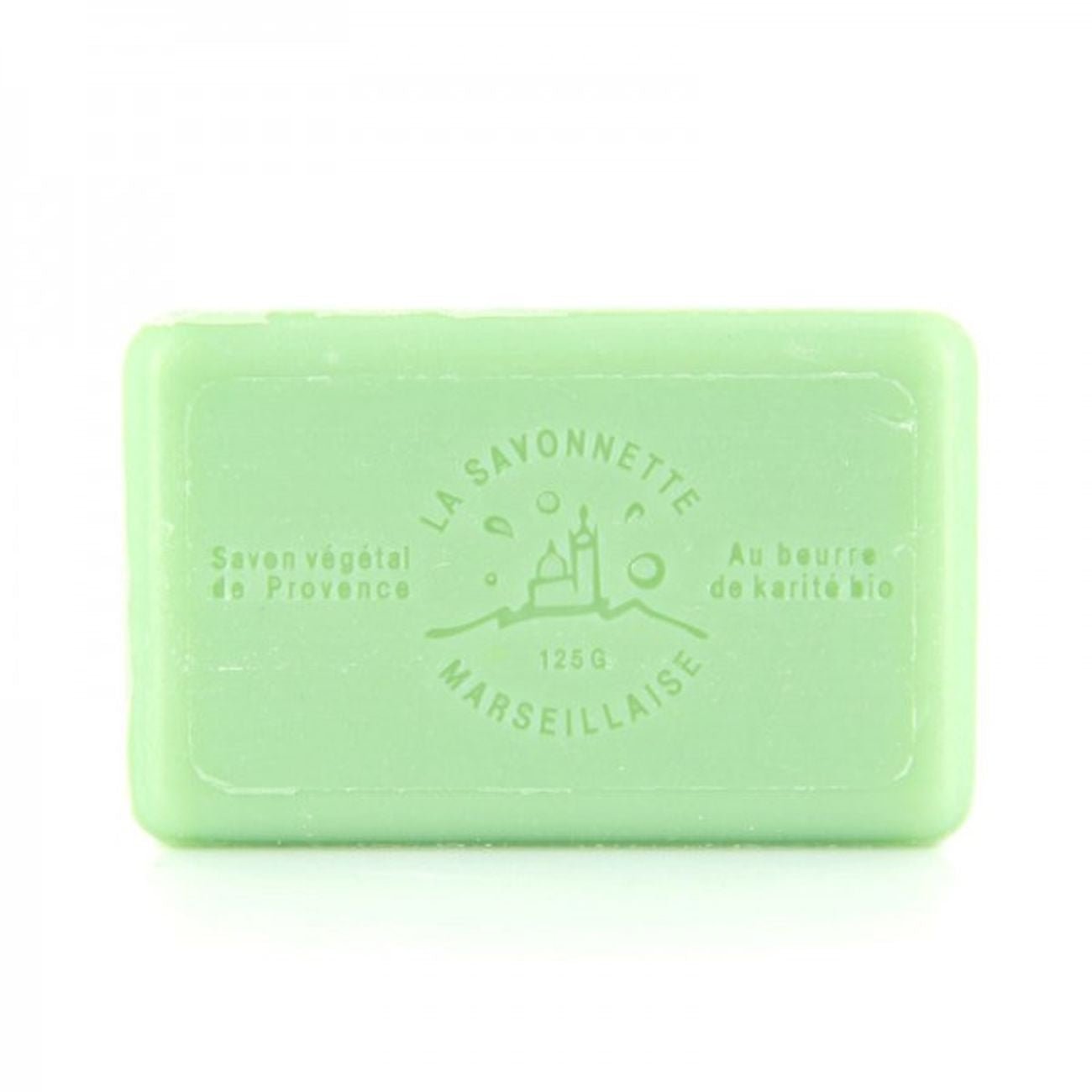 French Marseille Soap Merci (Citron Verveine) 125g - FouFour - Savon de Marseille - Bar Soap - Eco Natural Products