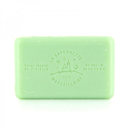 French Marseille Soap Merci (Citron Verveine) 125g - FouFour - Savon de Marseille - Bar Soap - Eco Natural Products