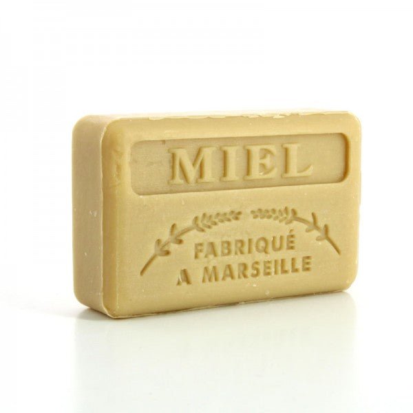 French Marseille Soap Miel (Honey) 125g - FouFour - Savon de Marseille - Bar Soap - Eco Natural Products