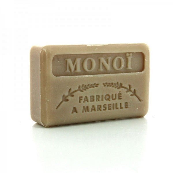 French Marseille Soap Monoi 125g - FouFour - Savon de Marseille - Bar Soap - Eco Natural Products