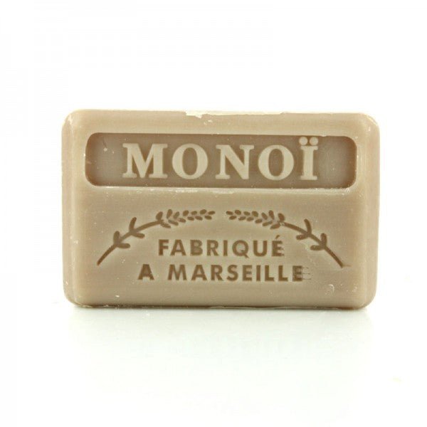 French Marseille Soap Monoi 125g - Eco Natural Products - FouFour - Savon de Marseille - Bar Soap