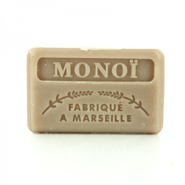 French Marseille Soap Monoi 125g - FouFour - Savon de Marseille - Bar Soap - Eco Natural Products