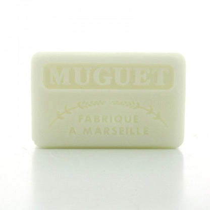 French Marseille Soap Muguet (Lily of the Valley) 60g - FouFour - Savon de Marseille - Bar Soap - Eco Natural Products
