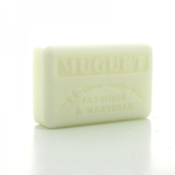 French Marseille Soap Muguet (Lily of the Valley) 60g - FouFour - Savon de Marseille - Bar Soap - Eco Natural Products