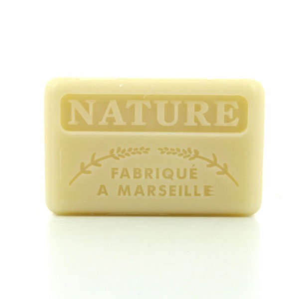 French Marseille Soap Nature 125g - Eco Natural Products - FouFour - Savon de Marseille - Bar Soap