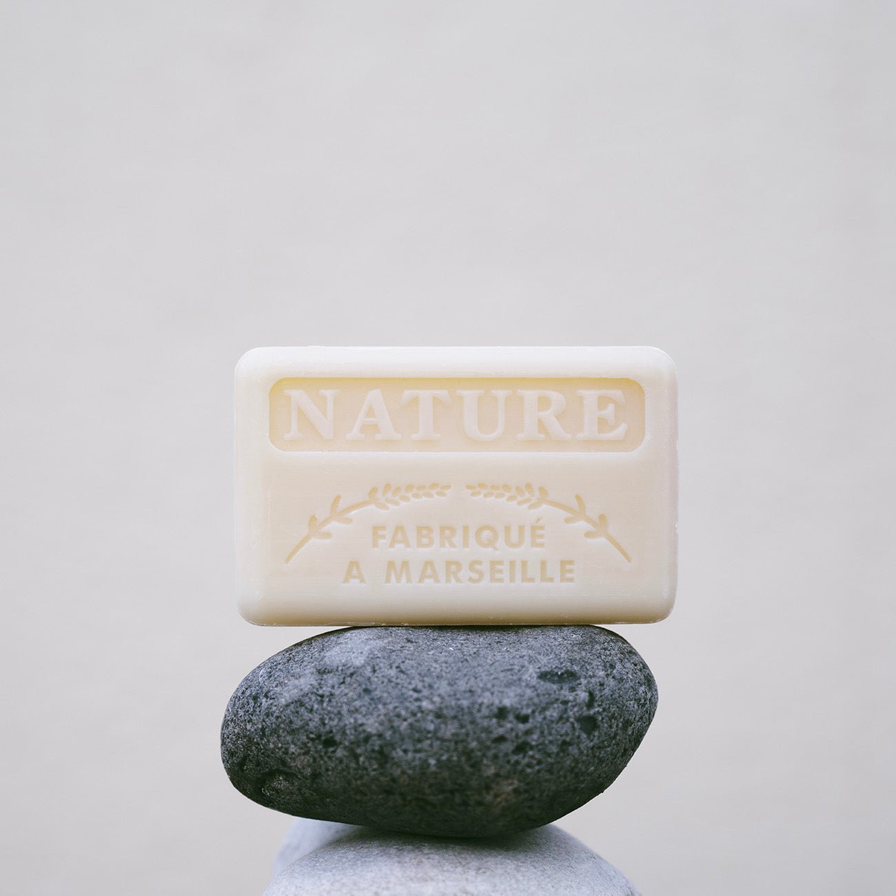 French Marseille Soap Nature 125g - Eco Natural Products - FouFour - Savon de Marseille - Bar Soap