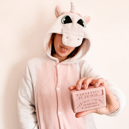 French Marseille Soap Paillettes de Licorne (Unicorn Sparkles) 125g - FouFour - Savon de Marseille - Bar Soap - Eco Natural Products