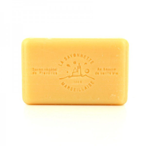 French Marseille Soap Pamplemousse (Grapefruit) 125g - Eco Natural Products - FouFour - Savon de Marseille - Bar Soap