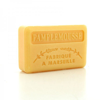 French Marseille Soap Pamplemousse (Grapefruit) 125g - FouFour - Savon de Marseille - Bar Soap - Eco Natural Products