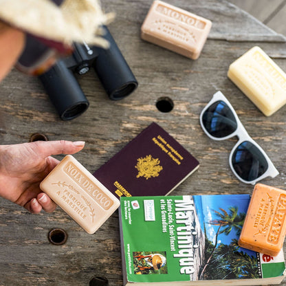 French Marseille Soap Papaye (Papaya) 125g - FouFour - Savon de Marseille - Bar Soap - Eco Natural Products