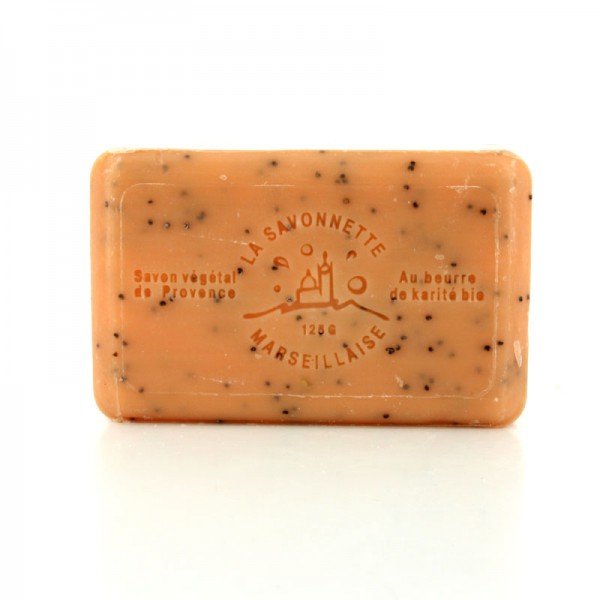 French Marseille Soap Papaye (Papaya) 125g - Eco Natural Products - FouFour - Savon de Marseille - Bar Soap