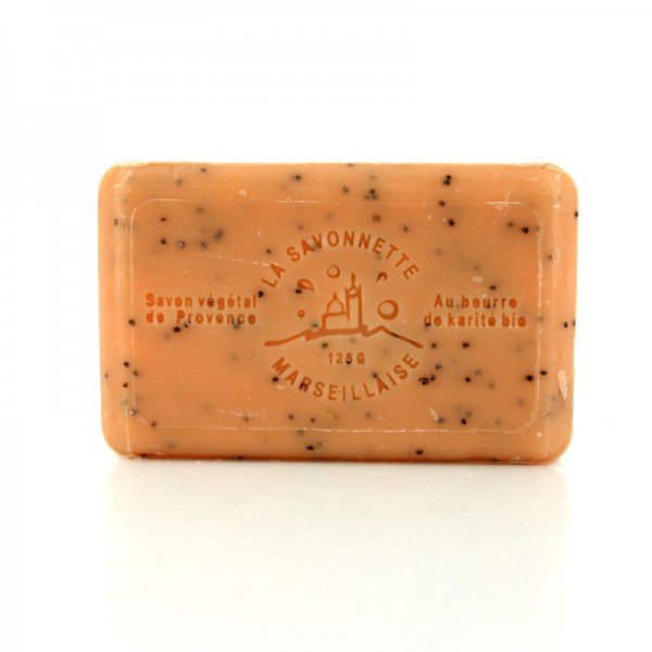 French Marseille Soap Papaye (Papaya) 125g - FouFour - Savon de Marseille - Bar Soap - Eco Natural Products