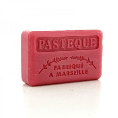 French Marseille Soap Pasteque (Watermelon) 125g - FouFour - Savon de Marseille - Bar Soap - Eco Natural Products