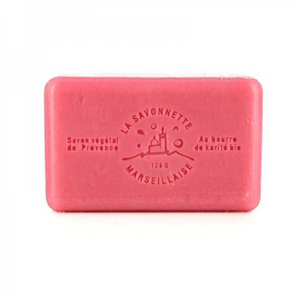 French Marseille Soap Pasteque (Watermelon) 125g - FouFour - Savon de Marseille - Bar Soap - Eco Natural Products