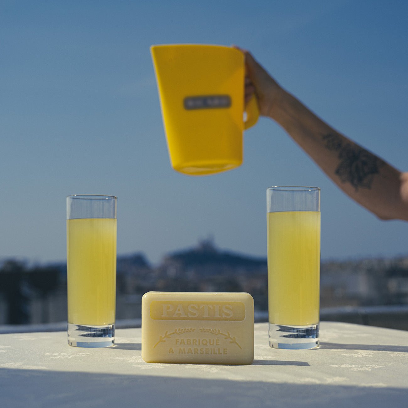 French Marseille Soap Pastis 125g - FouFour - Savon de Marseille - Bar Soap - Eco Natural Products