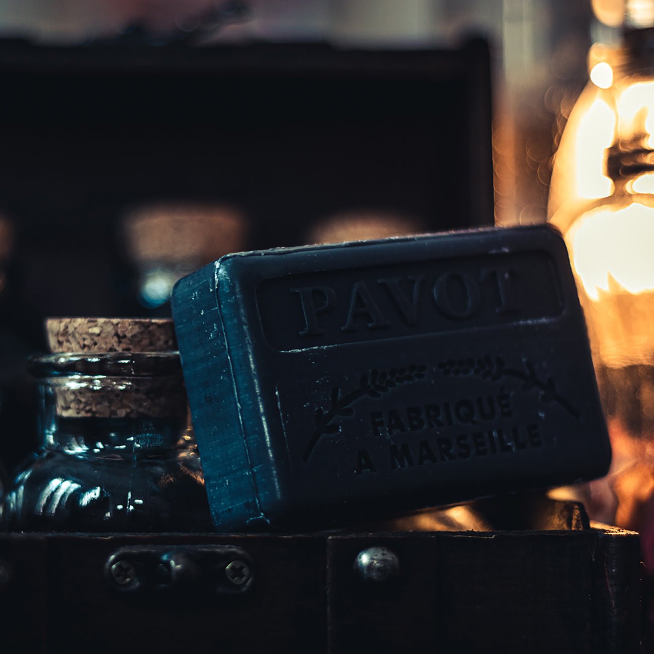 French Marseille Soap Pavot 60g - FouFour - Savon de Marseille - Bar Soap - Eco Natural Products