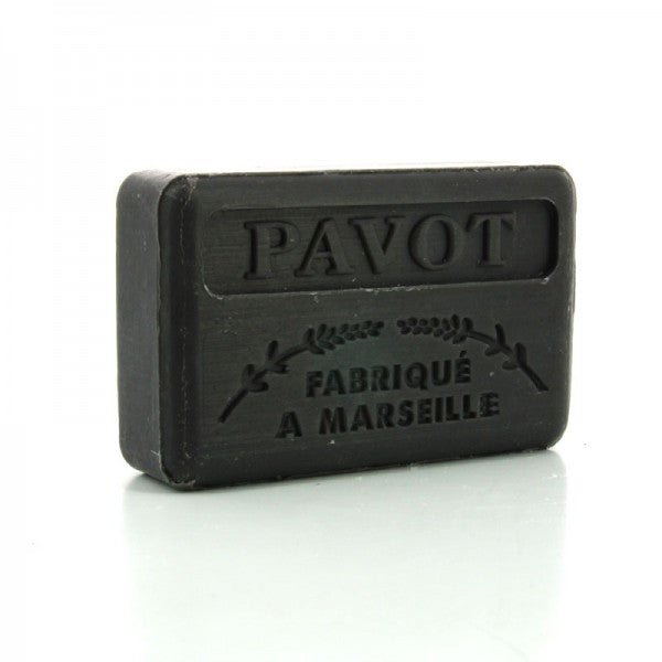 French Marseille Soap Pavot (Poppy Seeds) 125g - FouFour - Savon de Marseille - Bar Soap - Eco Natural Products