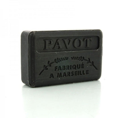 French Marseille Soap Pavot (Poppy Seeds) 125g - FouFour - Savon de Marseille - Bar Soap - Eco Natural Products
