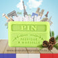 French Marseille Soap Pin (Pine) 125g - FouFour - Savon de Marseille - Bar Soap - Eco Natural Products