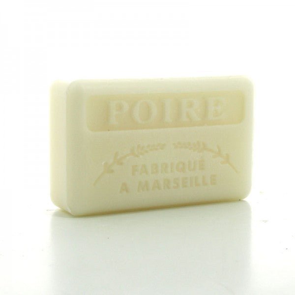French Marseille Soap Poire (Pear) 125g - FouFour - Savon de Marseille - Bar Soap - Eco Natural Products