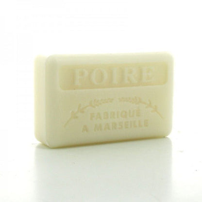 French Marseille Soap Poire (Pear) 125g - FouFour - Savon de Marseille - Bar Soap - Eco Natural Products