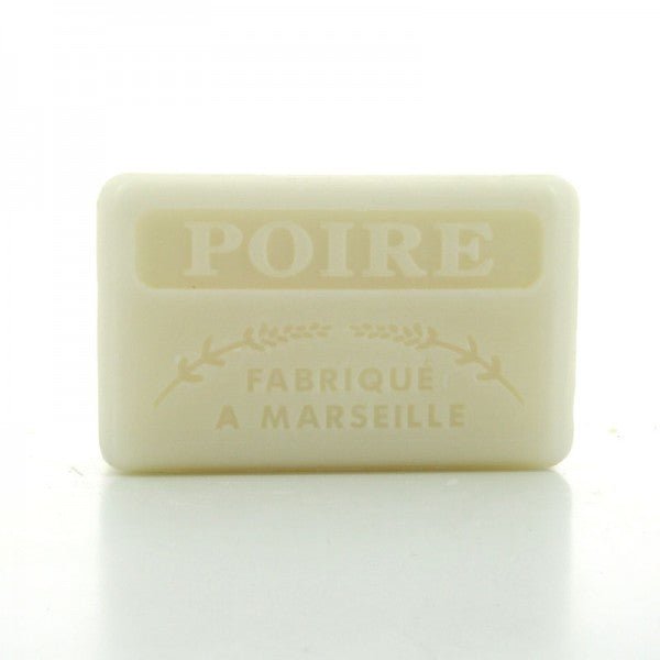French Marseille Soap Poire (Pear) 125g - FouFour - Savon de Marseille - Bar Soap - Eco Natural Products