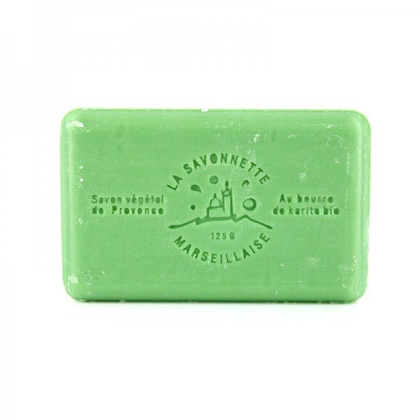 French Marseille Soap Pomme Verte (Green Apple) 125g - Eco Natural Products - FouFour - Savon de Marseille - Bar Soap