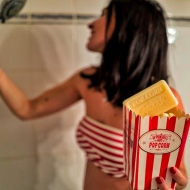 French Marseille Soap Popcorn 125g - FouFour - Savon de Marseille - Bar Soap - Eco Natural Products