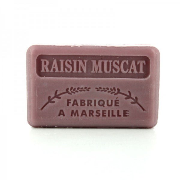 French Marseille Soap Raisin Muscat (Muscat Grape) 125g - FouFour - Savon de Marseille - Bar Soap - Eco Natural Products