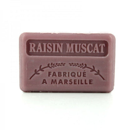 French Marseille Soap Raisin Muscat (Muscat Grape) 125g - FouFour - Savon de Marseille - Bar Soap - Eco Natural Products