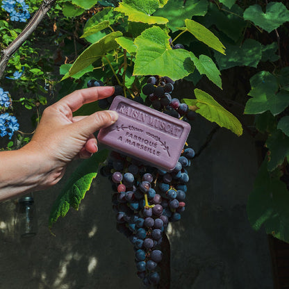 French Marseille Soap Raisin Muscat (Muscat Grape) 125g - FouFour - Savon de Marseille - Bar Soap - Eco Natural Products