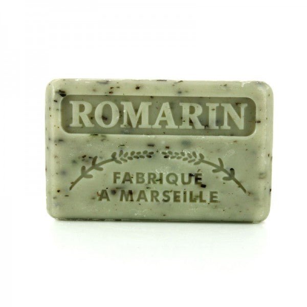 French Marseille Soap Romarin (Rosemary) 125g - FouFour - Savon de Marseille - Bar Soap - Eco Natural Products