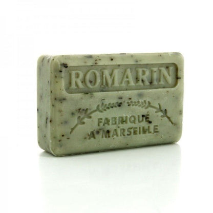 French Marseille Soap Romarin (Rosemary) 125g - FouFour - Savon de Marseille - Bar Soap - Eco Natural Products