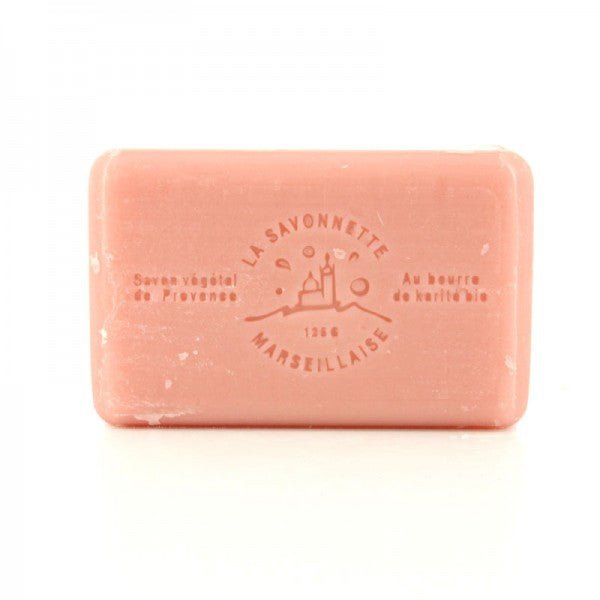 French Marseille Soap Rose 125g - Eco Natural Products - FouFour - Savon de Marseille - Bar Soap