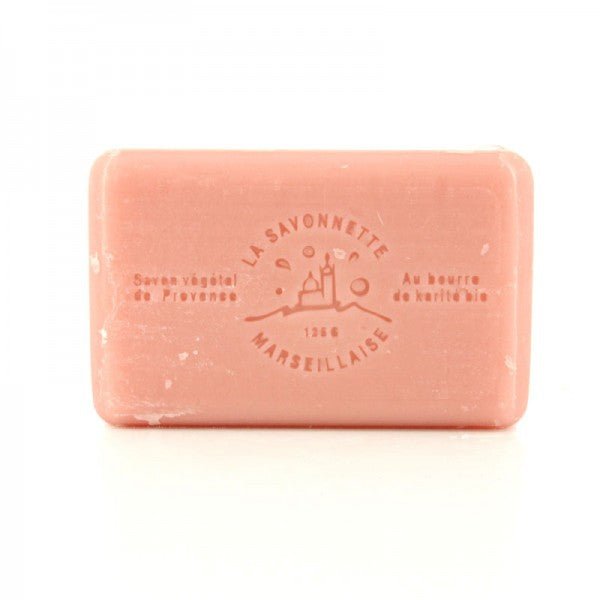 French Marseille Soap Rose 125g - FouFour - Savon de Marseille - Bar Soap - Eco Natural Products