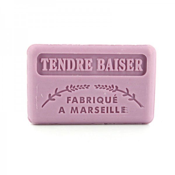 French Marseille Soap Tender Baiser (Tender Kiss) 125g - FouFour - Savon de Marseille - Bar Soap - Eco Natural Products