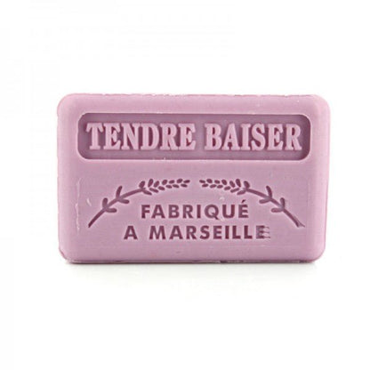 French Marseille Soap Tender Baiser (Tender Kiss) 125g - FouFour - Savon de Marseille - Bar Soap - Eco Natural Products