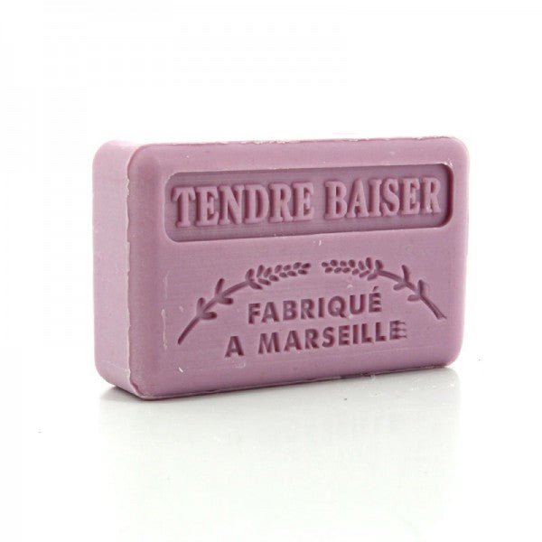 French Marseille Soap Tender Baiser (Tender Kiss) 125g - FouFour - Savon de Marseille - Bar Soap - Eco Natural Products