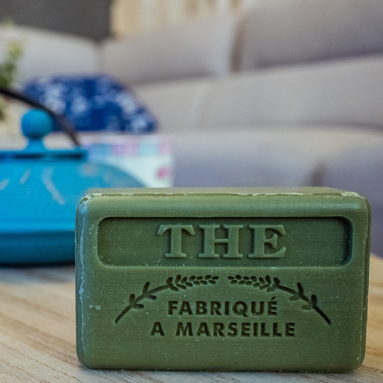 French Marseille Soap The (Tea) 125g - Eco Natural Products - FouFour - Savon de Marseille - Bar Soap